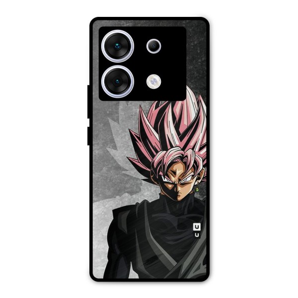 Angry Goku Metal Back Case for Infinix Zero 30 5G