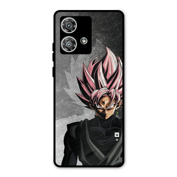 Angry Goku Metal Back Case for Motorola Edge 40 Neo
