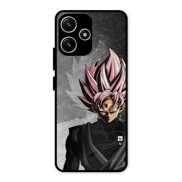 Angry Goku Metal Back Case for Redmi 12 5G