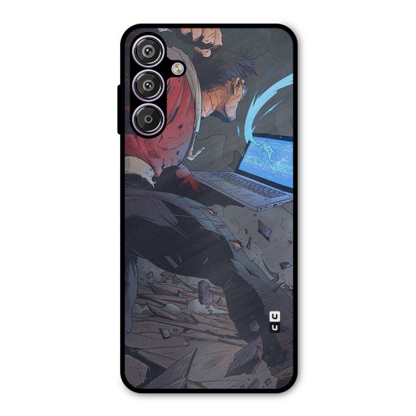 Angry Programmer Metal Back Case for Galaxy F15
