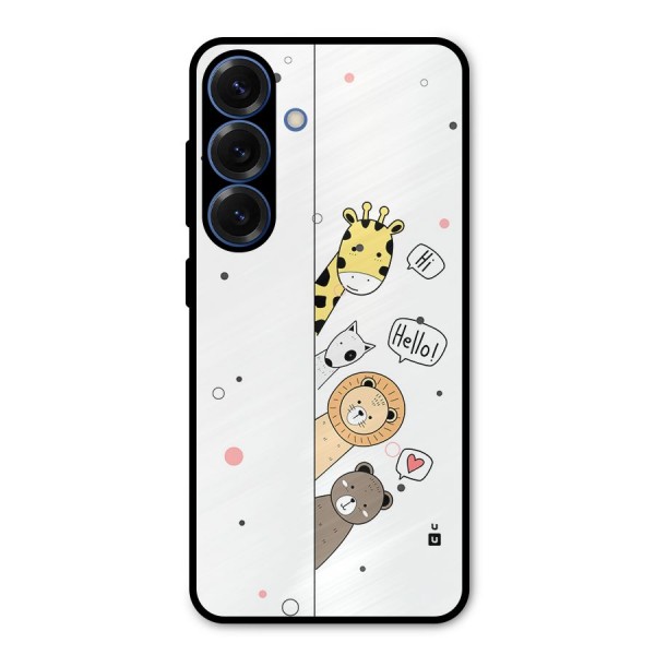 Animal Greetings Metal Back Case for Galaxy S25