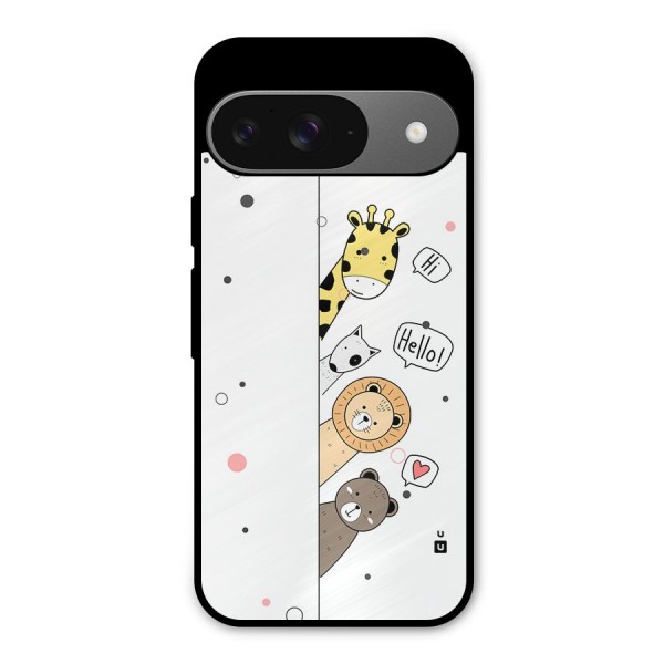 Animal Greetings Metal Back Case for Google Pixel 9