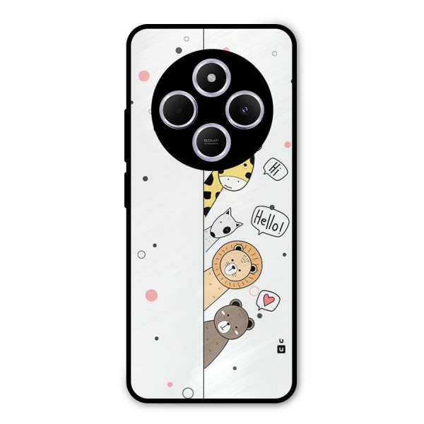 Animal Greetings Metal Back Case for Redmi A4