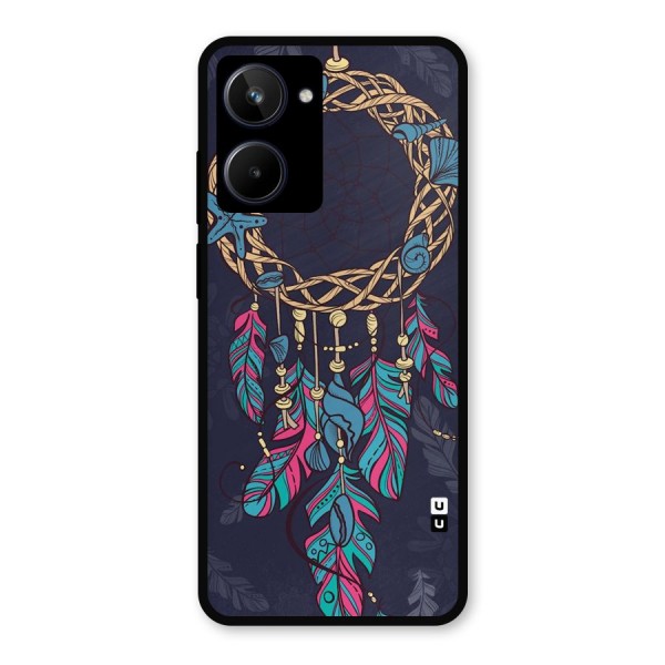 Animated Dream Catcher Metal Back Case for Realme 10