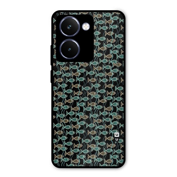 Animated Fishes Art Pattern Metal Back Case for Realme P3 Ultra