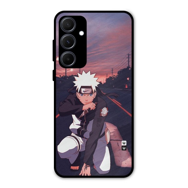 Anime Naruto Aesthetic Metal Back Case for Galaxy A35