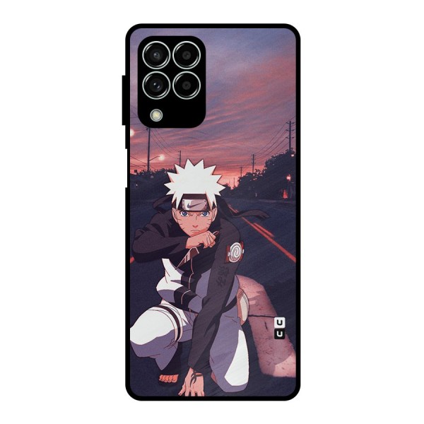 Anime Naruto Aesthetic Metal Back Case for Galaxy M33