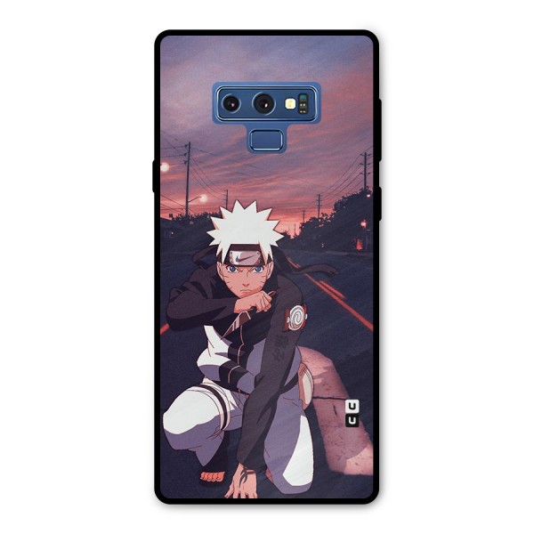 Anime Naruto Aesthetic Metal Back Case for Galaxy Note 9