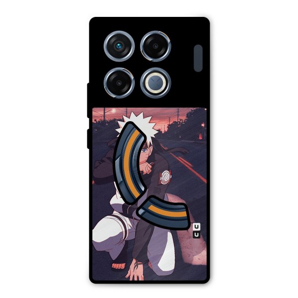 Anime Naruto Aesthetic Metal Back Case for Infinix GT 20 Pro