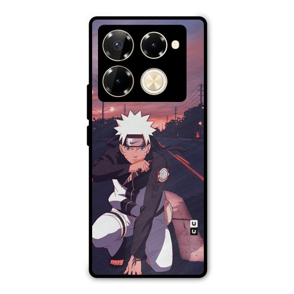 Anime Naruto Aesthetic Metal Back Case for Infinix Note 40 Pro Plus