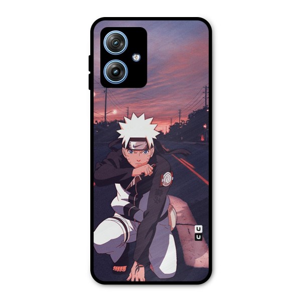 Anime Naruto Aesthetic Metal Back Case for Moto G54