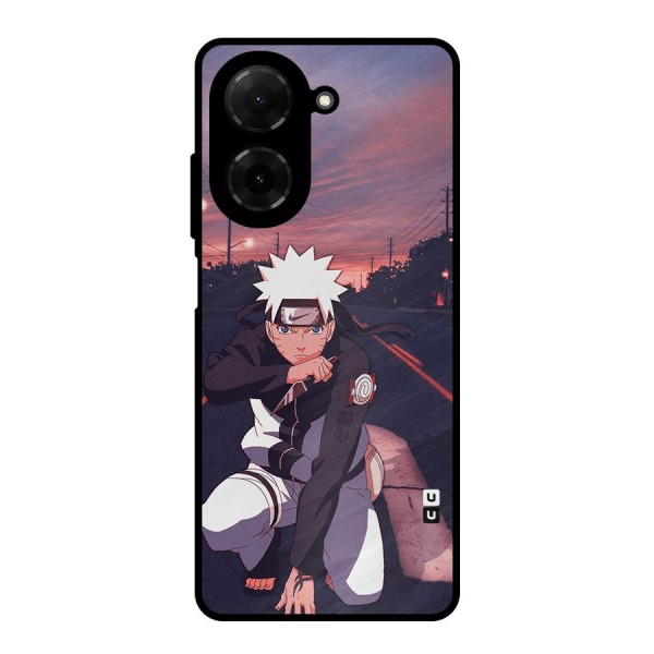 Anime Naruto Aesthetic Metal Back Case for Poco C71
