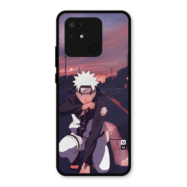 Anime Naruto Aesthetic Metal Back Case for Redmi 10 Power