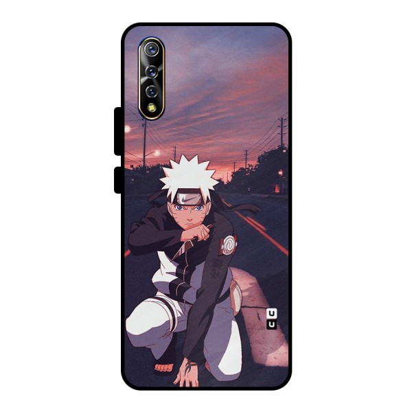 Anime Naruto Aesthetic Metal Back Case for Vivo S1