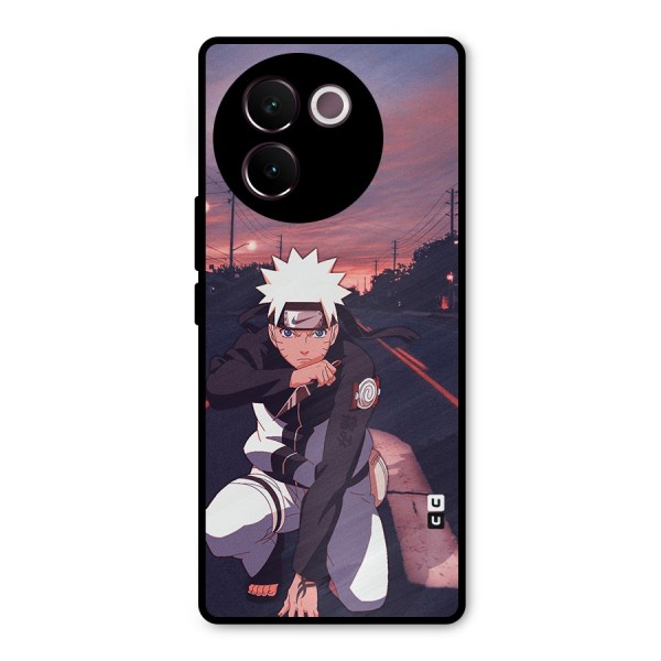 Anime Naruto Aesthetic Metal Back Case for Vivo V30e