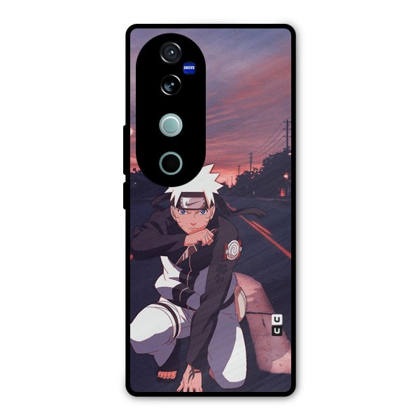 Anime Naruto Aesthetic Metal Back Case for Vivo V40