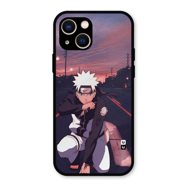 Anime Naruto Aesthetic Metal Back Case for iPhone 13
