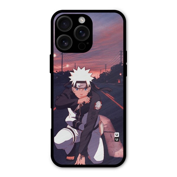 Anime Naruto Aesthetic Metal Back Case for iPhone 16 Pro Max