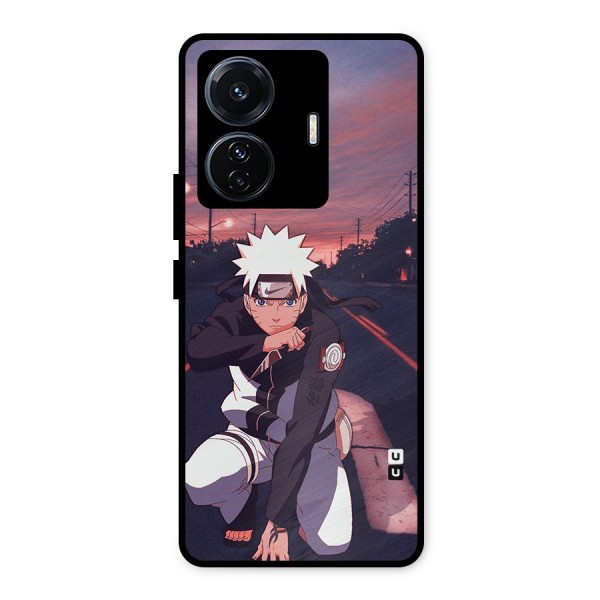 Anime Naruto Aesthetic Metal Back Case for iQOO Z6