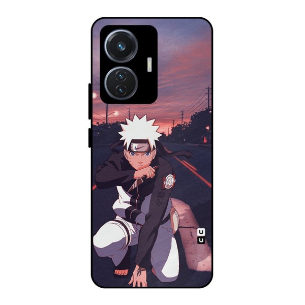 Anime Naruto Aesthetic Metal Back Case for iQOO Z6 44W