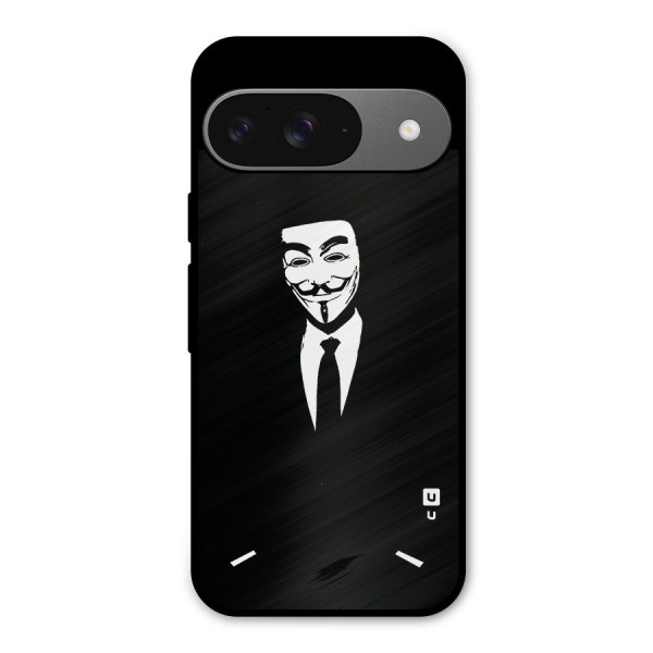 Anonymous Cool Gentleman Metal Back Case for Google Pixel 9