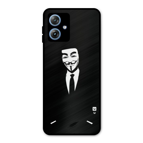 Anonymous Cool Gentleman Metal Back Case for Moto G54