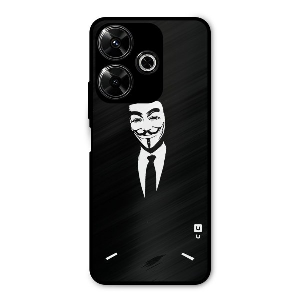 Anonymous Cool Gentleman Metal Back Case for Poco M6 Plus