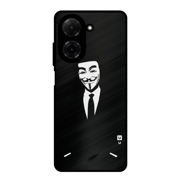 Anonymous Cool Gentleman Metal Back Case for Redmi A5 4G