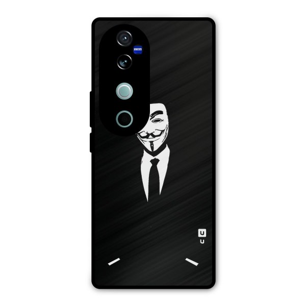 Anonymous Cool Gentleman Metal Back Case for Vivo V40 Pro