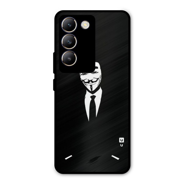 Anonymous Cool Gentleman Metal Back Case for Vivo Y200e