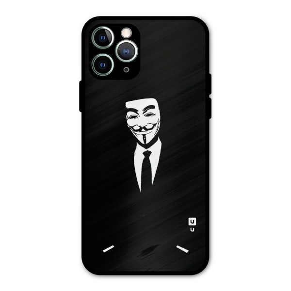 Anonymous Cool Gentleman Metal Back Case for iPhone 11 Pro Max