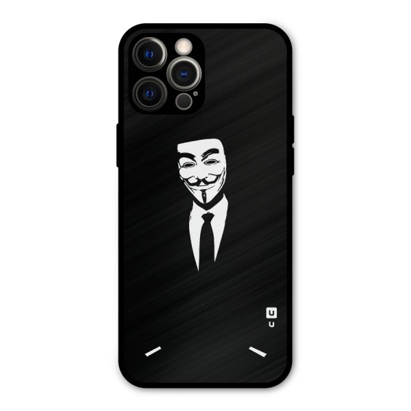 Anonymous Cool Gentleman Metal Back Case for iPhone 12 Pro Max