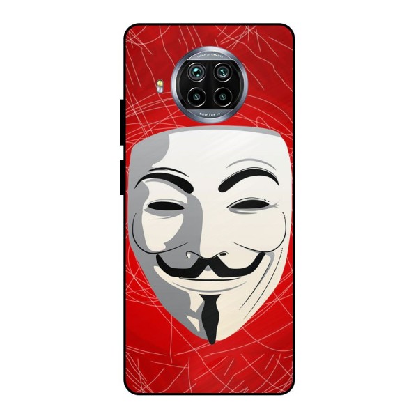 Anonymous Mask Abstract  Metal Back Case for Mi 10i