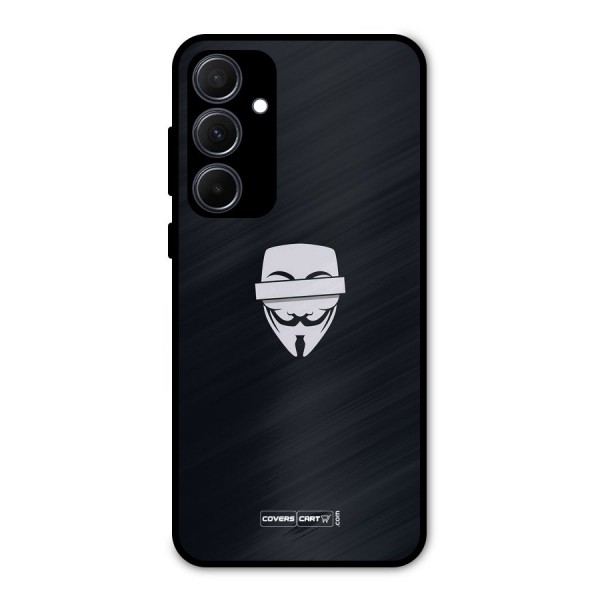 Anonymous Mask Metal Back Case for Galaxy A35