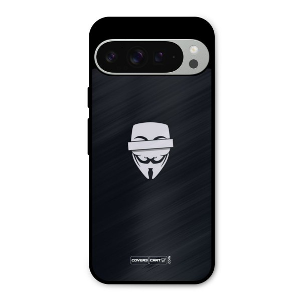 Anonymous Mask Metal Back Case for Google Pixel 9 Pro XL