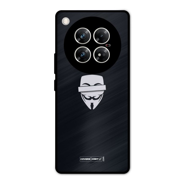 Anonymous Mask Metal Back Case for Infinix Zero 40 5G
