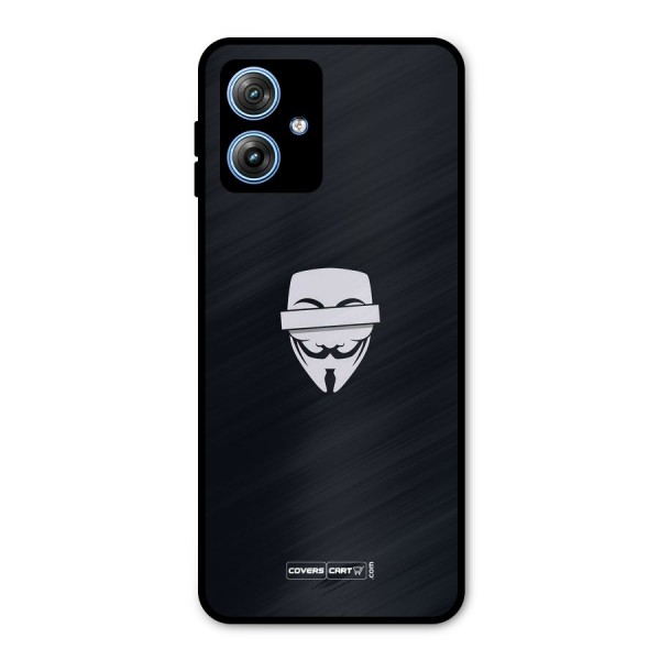 Anonymous Mask Metal Back Case for Moto G54