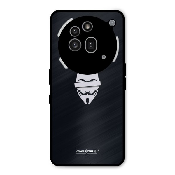 Anonymous Mask Metal Back Case for Nothing Phone 3a Pro