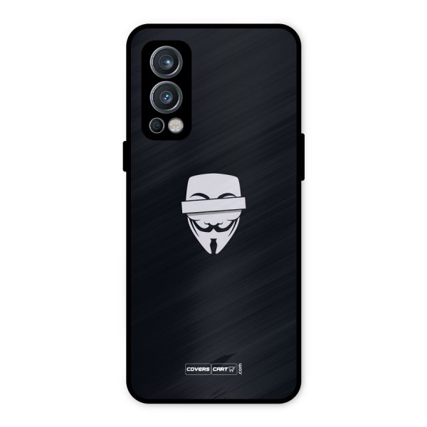 Anonymous Mask Metal Back Case for OnePlus Nord 2 5G