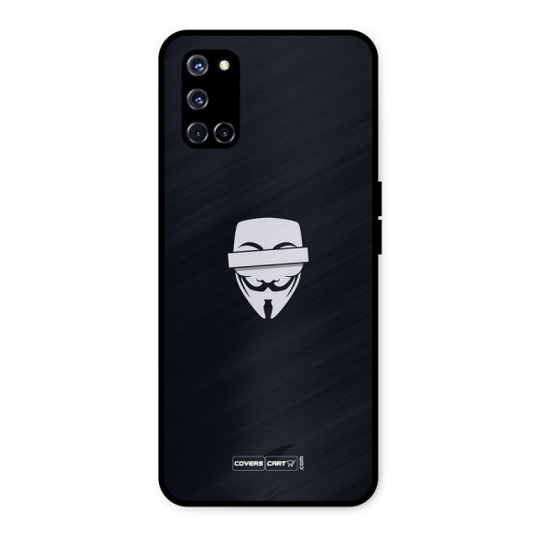 Anonymous Mask Metal Back Case for Oppo A52