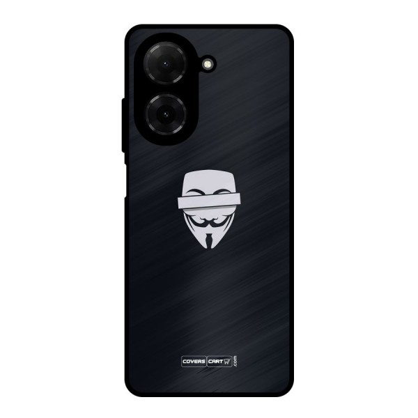 Anonymous Mask Metal Back Case for Poco C71