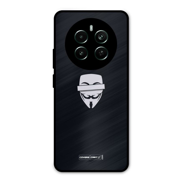 Anonymous Mask Metal Back Case for Realme 12 Pro Plus