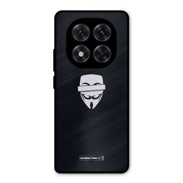 Anonymous Mask Metal Back Case for Redmi Note 14 Pro 5G