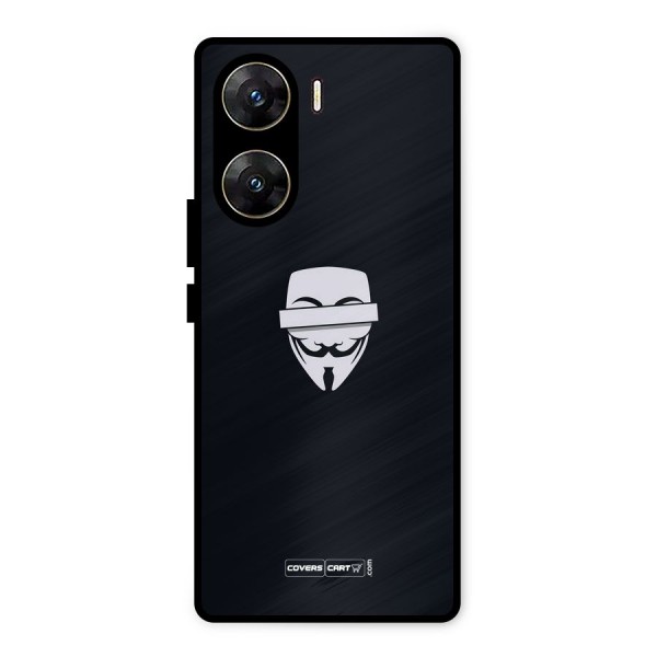 Anonymous Mask Metal Back Case for Vivo V29e