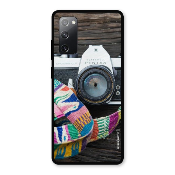 Antique Camera Metal Back Case for Galaxy S20 FE 5G
