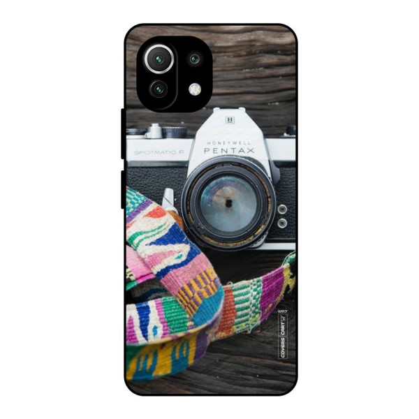 Antique Camera Metal Back Case for Mi 11 Lite
