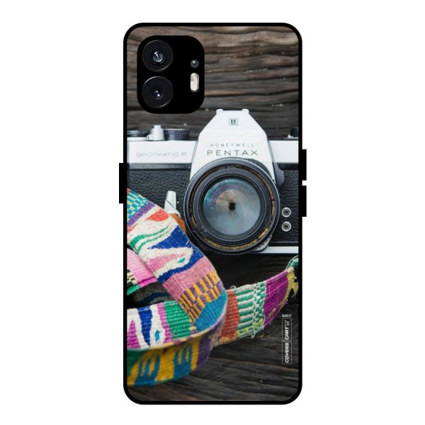 Antique Camera Metal Back Case for Nothing Phone 2