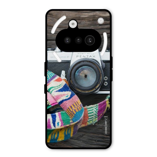 Antique Camera Metal Back Case for Nothing Phone 3a