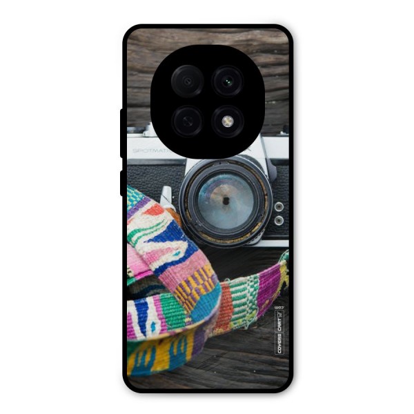 Antique Camera Metal Back Case for Oppo F29 Pro
