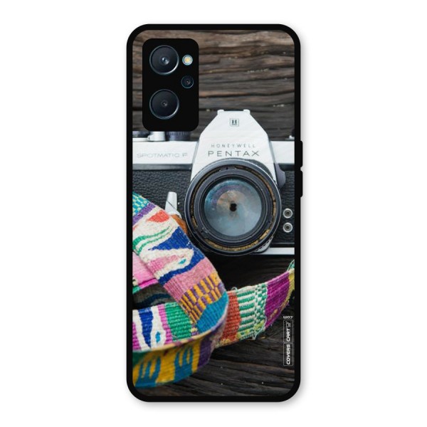 Antique Camera Metal Back Case for Realme 9i